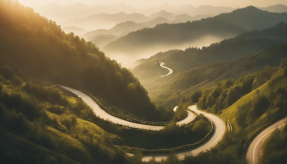 interpreting the meaning behind winding roads