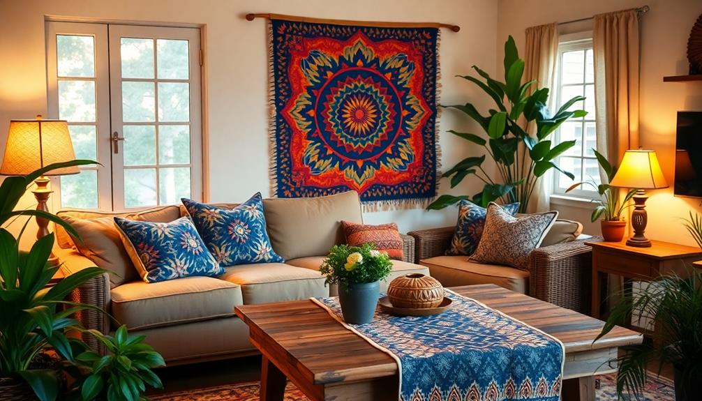 batik inspired home decor ideas