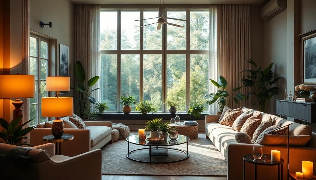 illuminating atmosphere through lighting
