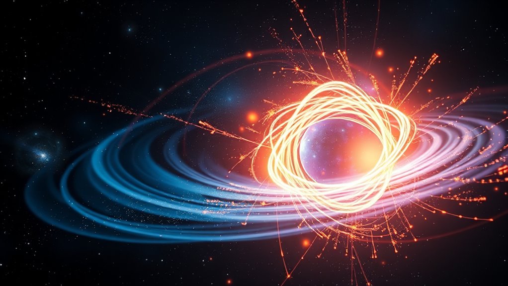 antimatter scarcity maintains cosmic stability