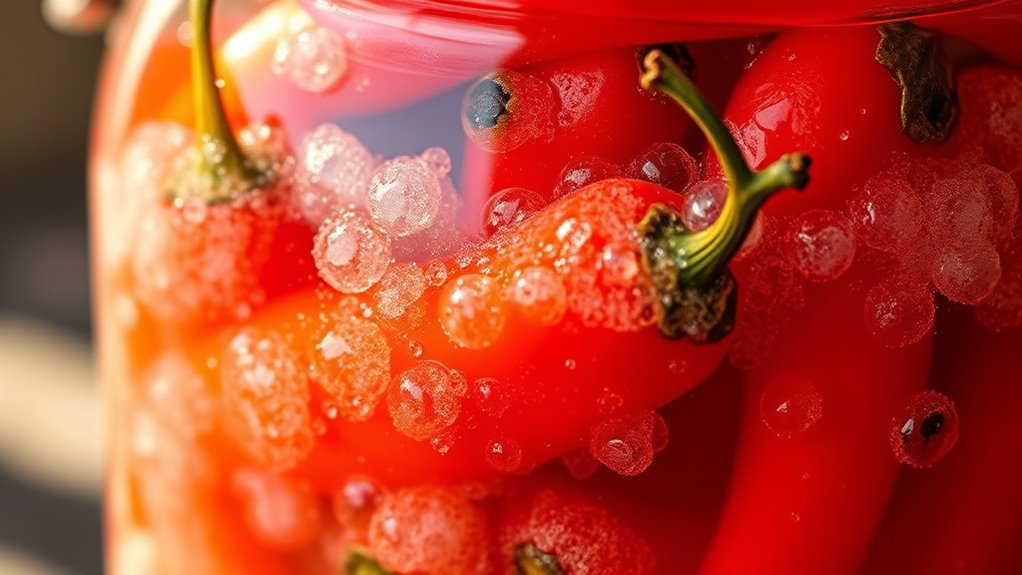 fermentation bacteria create hot sauce