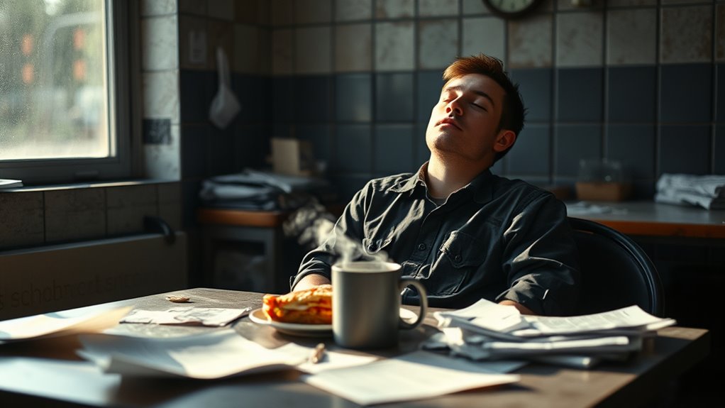 rest during shift breaks