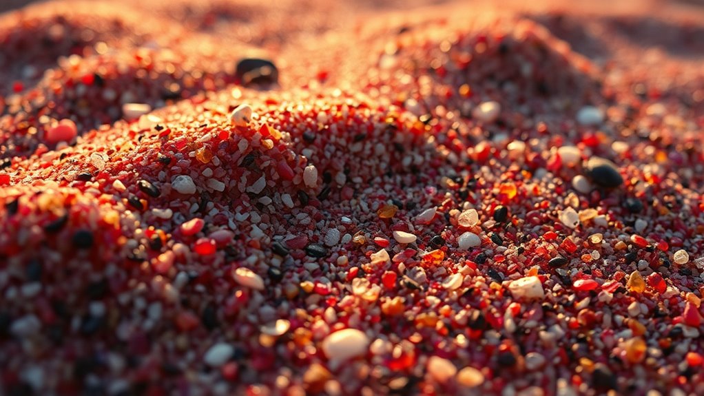 sand s diverse mineral characteristics