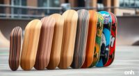 skateboard deck shape evolution