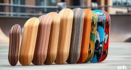 skateboard deck shape evolution
