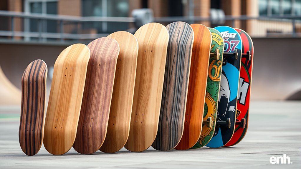 skateboard deck shape evolution