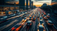 unpredictable traffic congestion patterns