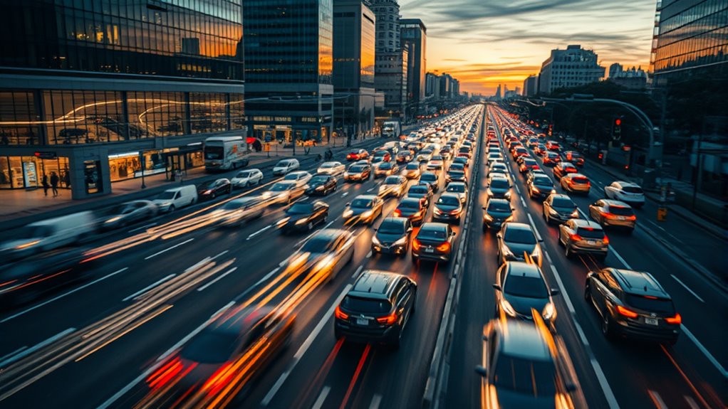unpredictable traffic congestion patterns