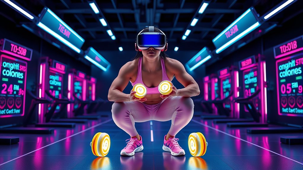 virtual gyms and calorie burning