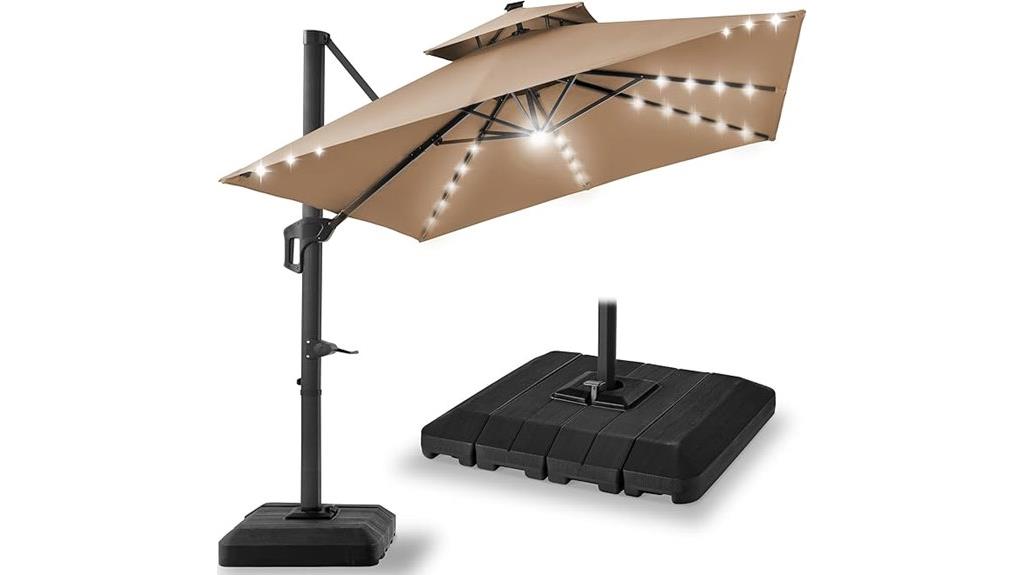 10x10ft patio umbrella