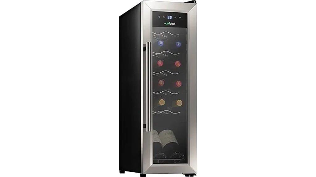 12 bottle wine cooler