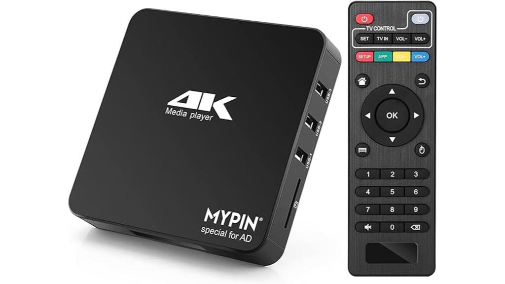 4k media player features