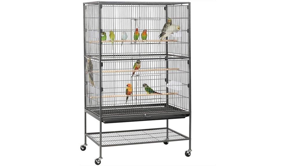 52 inch steel bird cage
