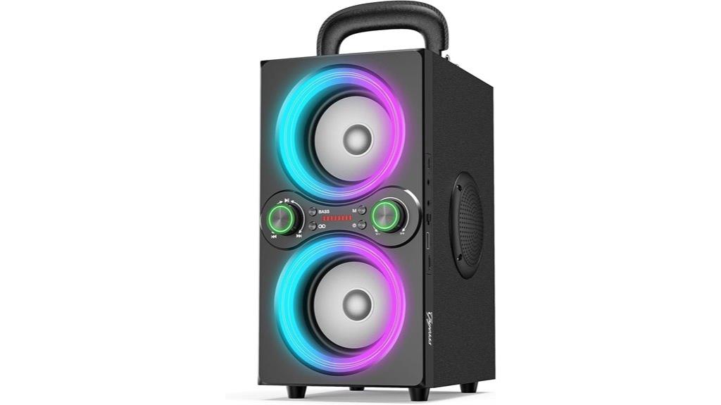 80w wireless tws portable speaker