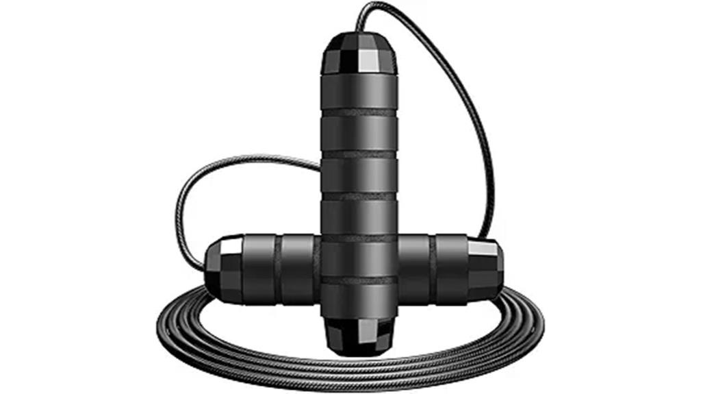 adjustable ball bearing jump rope