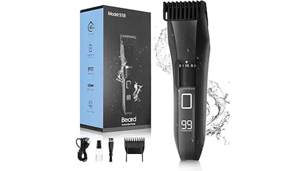 adjustable beard trimming tool