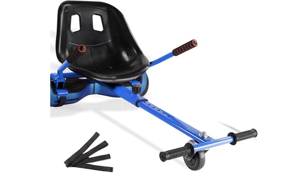 adjustable hoverboard seat attachment
