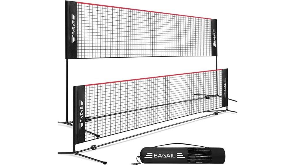 adjustable kids sports net