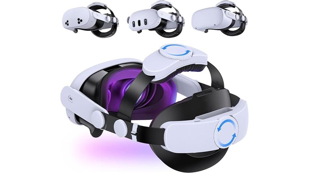 adjustable vr head strap