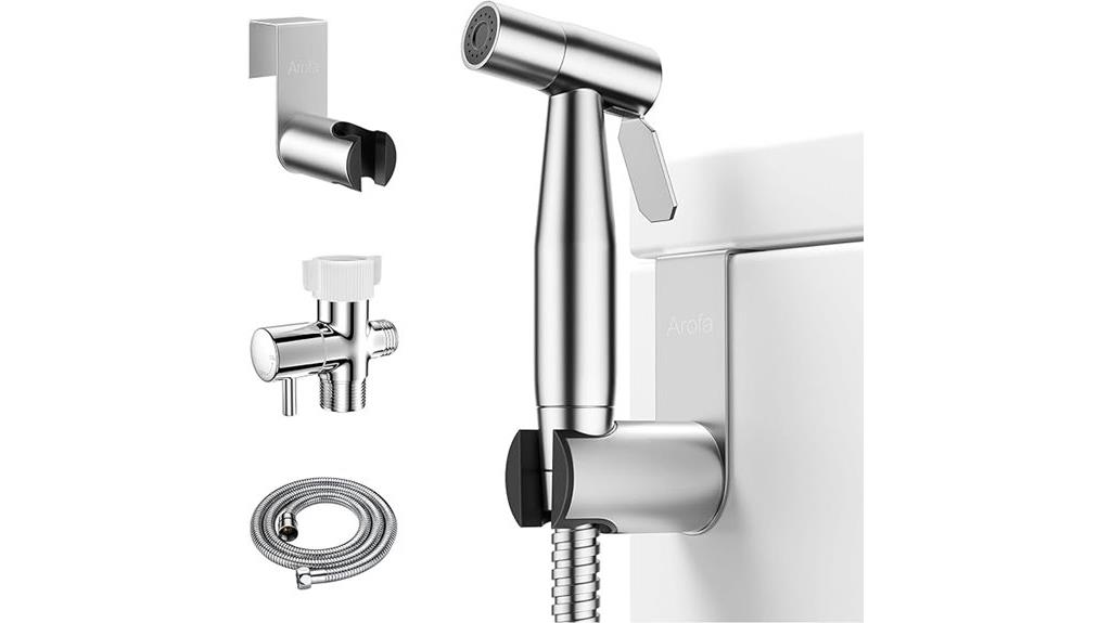 adjustable water pressure bidet