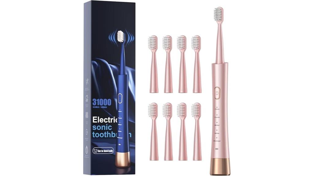 adult sonic toothbrush kit