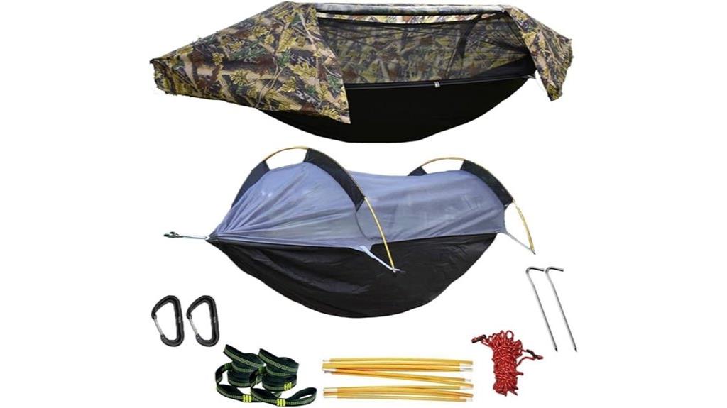all in one camping hammock