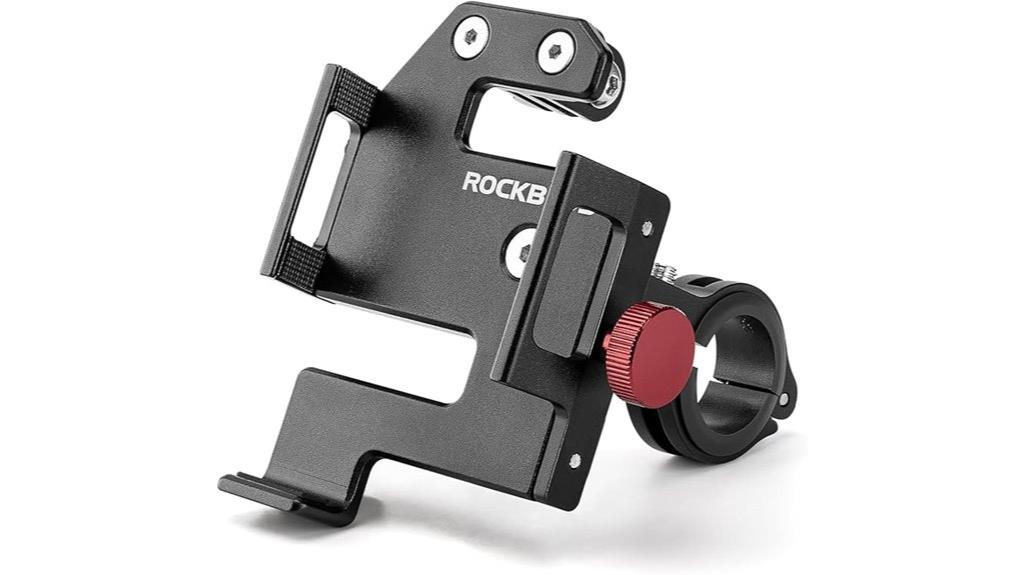 aluminum bike phone mount