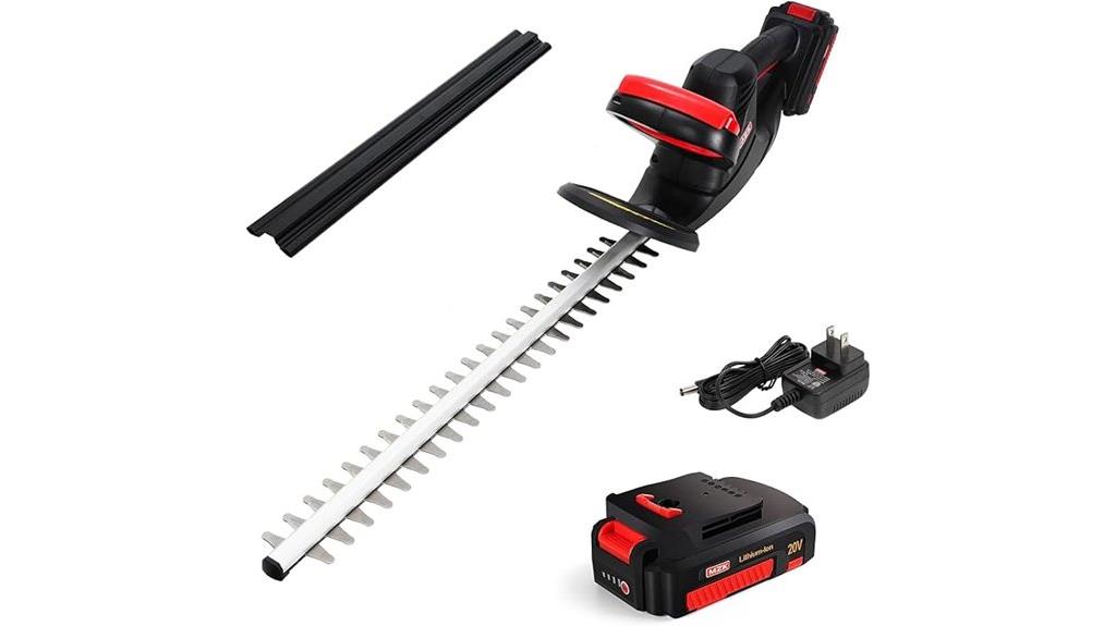 battery operated hedge trimmer
