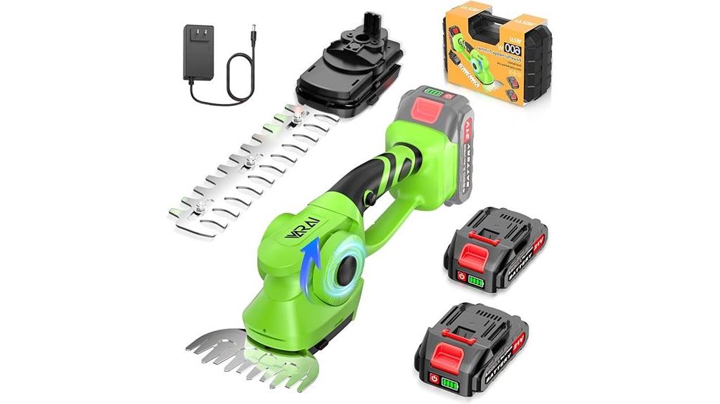 battery powered hedge trimmer