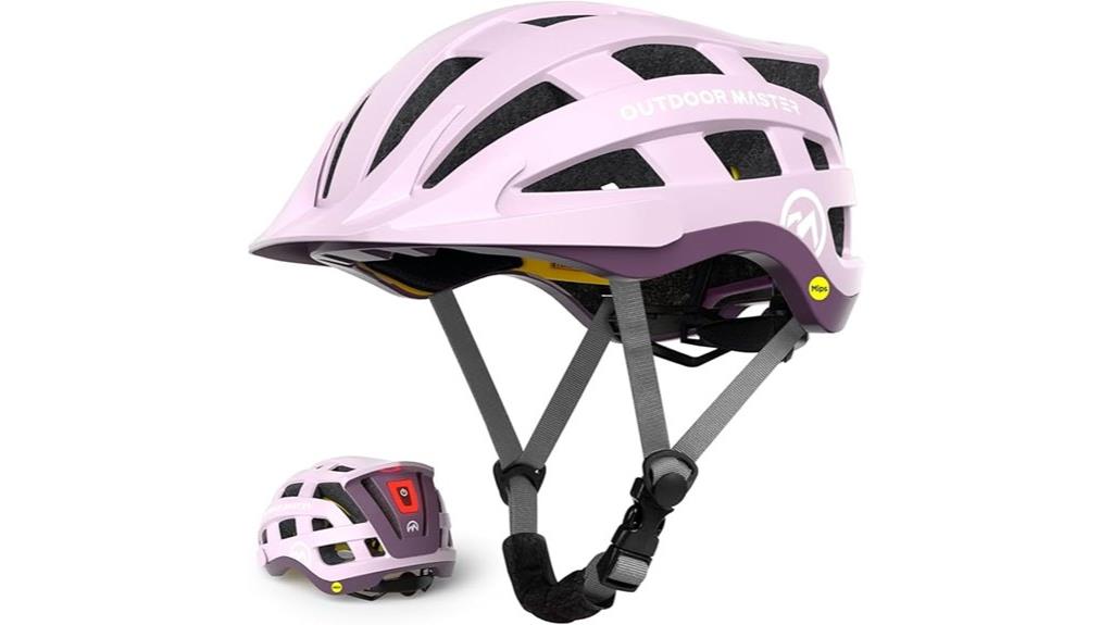 bike helmet with light