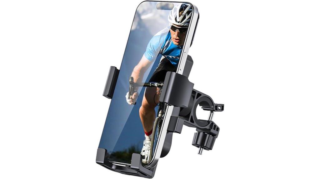 bike smartphone mount black