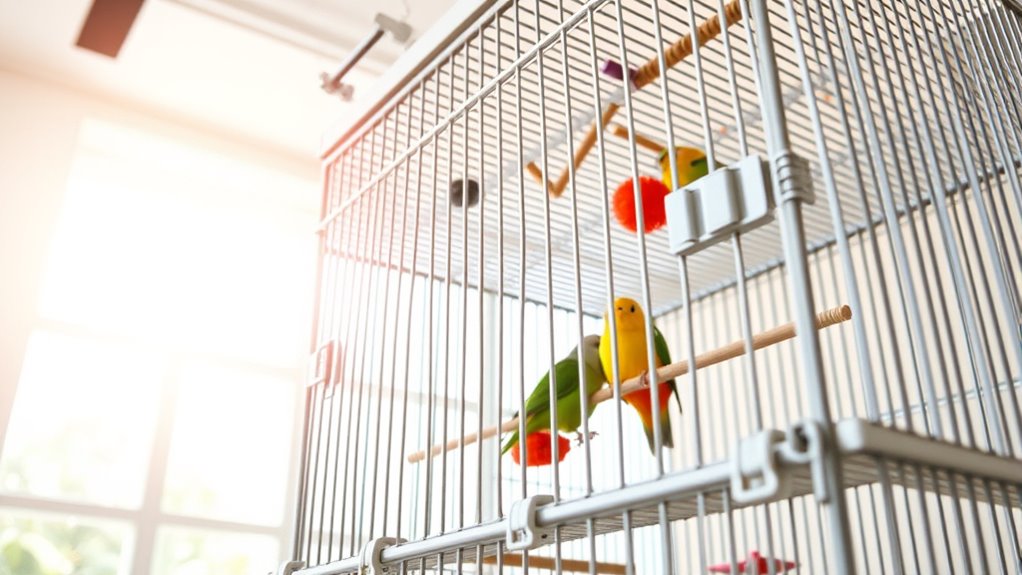 bird cage flight considerations