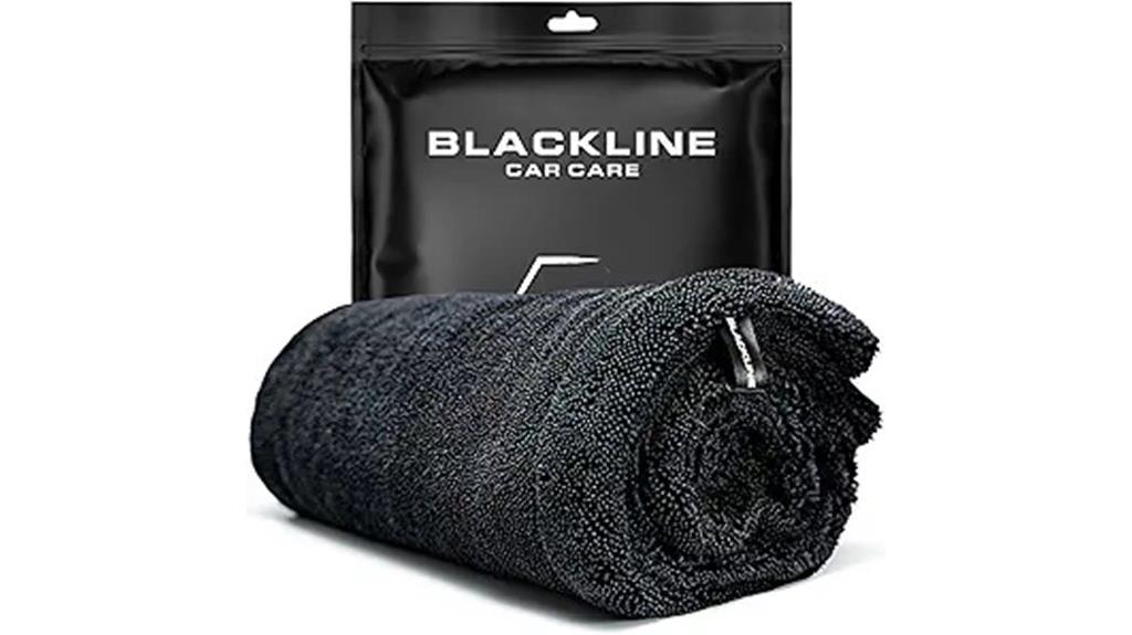 blackline twisted loop towel