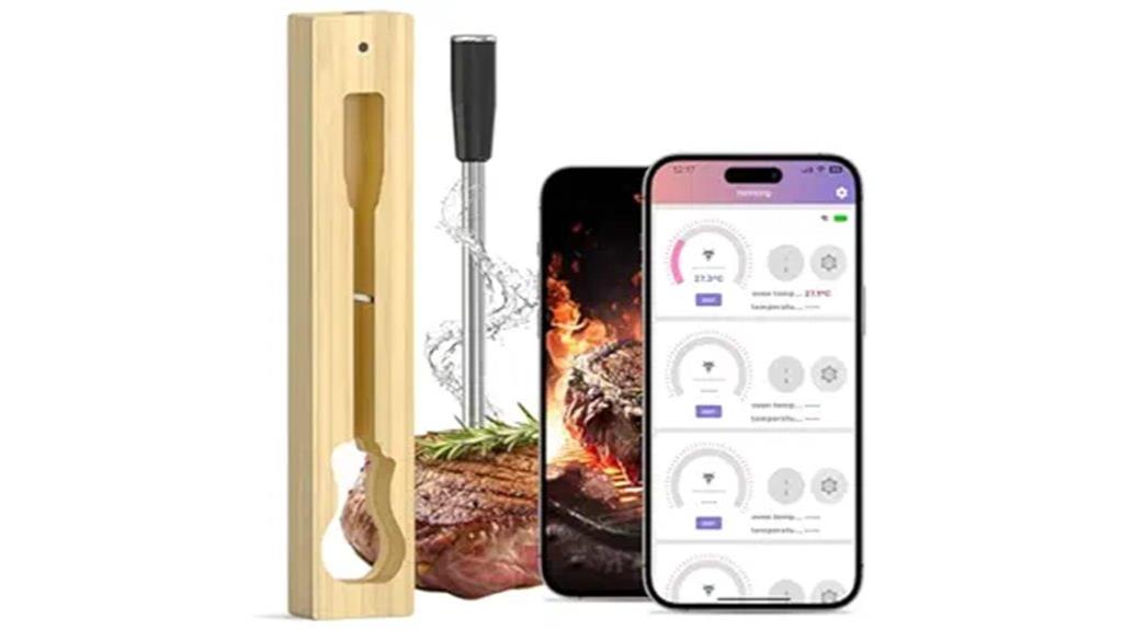 bluetooth wifi food thermometer