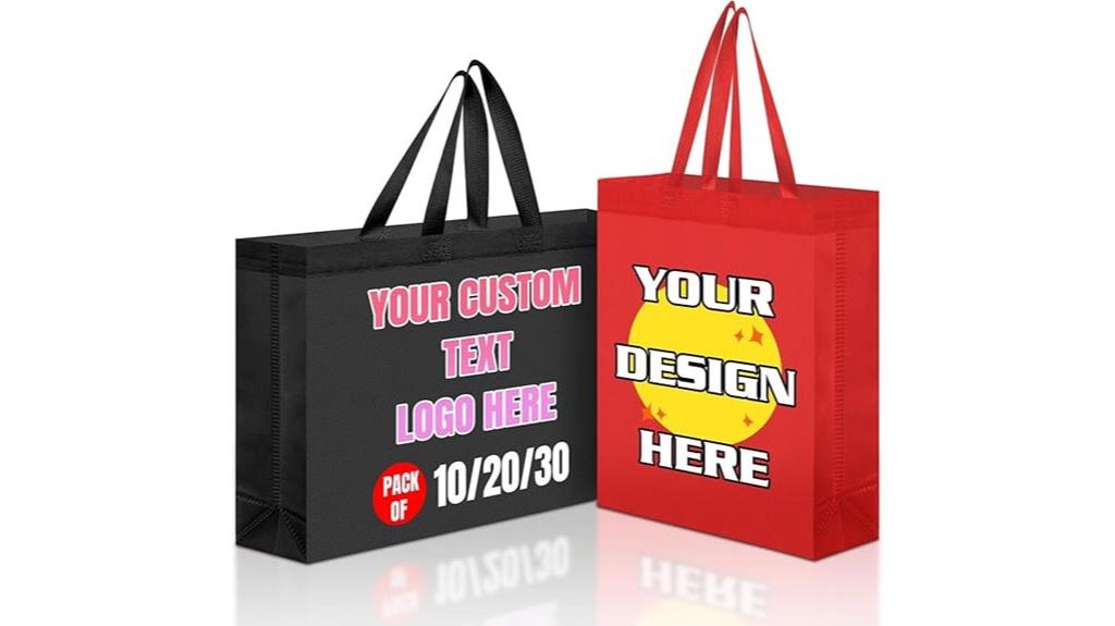 branded tote promotional bags