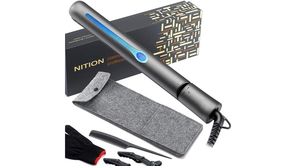 ceramic tourmaline hair straightener