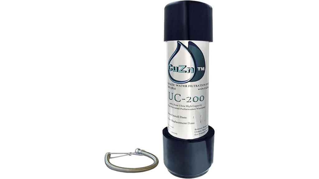 certified under sink filter