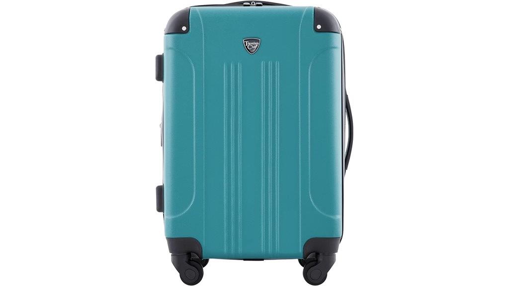 chicago travelers hardside luggage