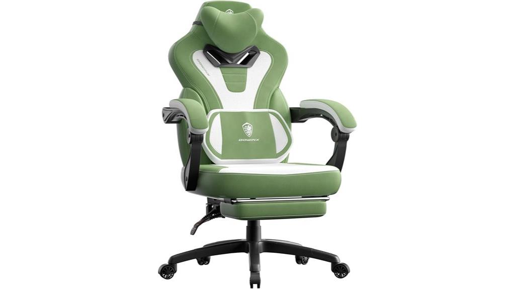 comfortable fabric gaming chair