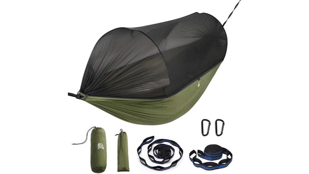 comfortable hammock with straps