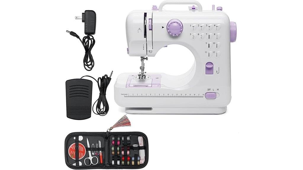compact sewing machine with nightlight