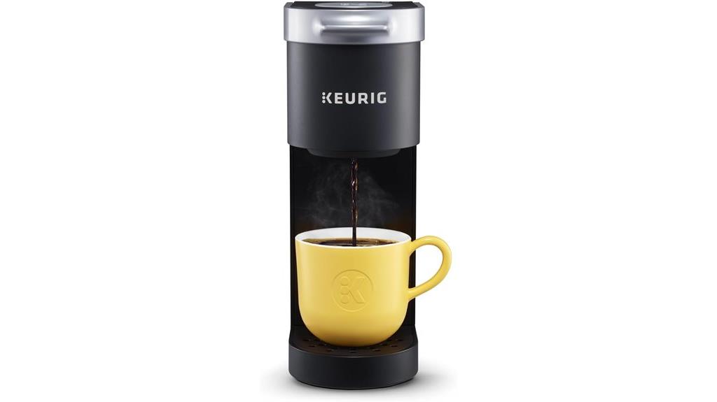 compact single serve coffee brewer