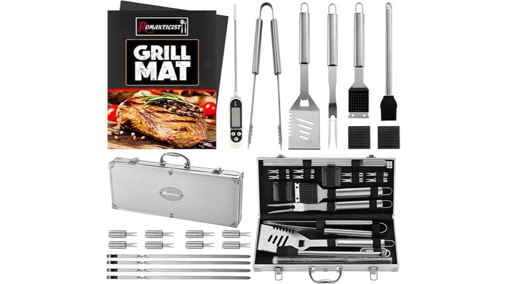 complete 23 piece grilling set