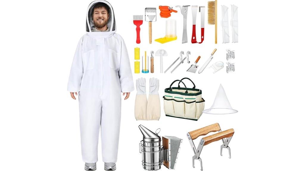 complete 30 piece beekeeping set