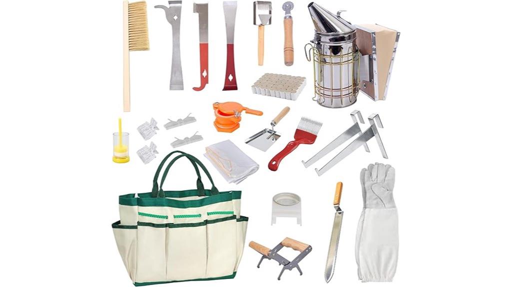 complete beekeeping tool set