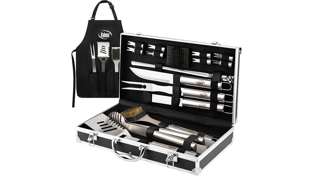 complete grilling tool kit