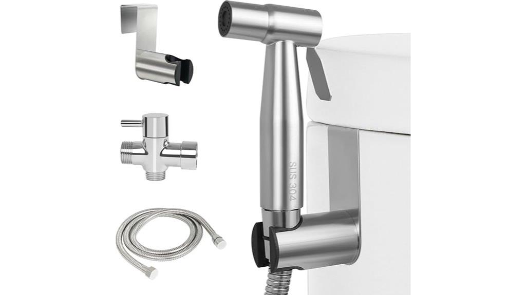 complete toilet bidet set