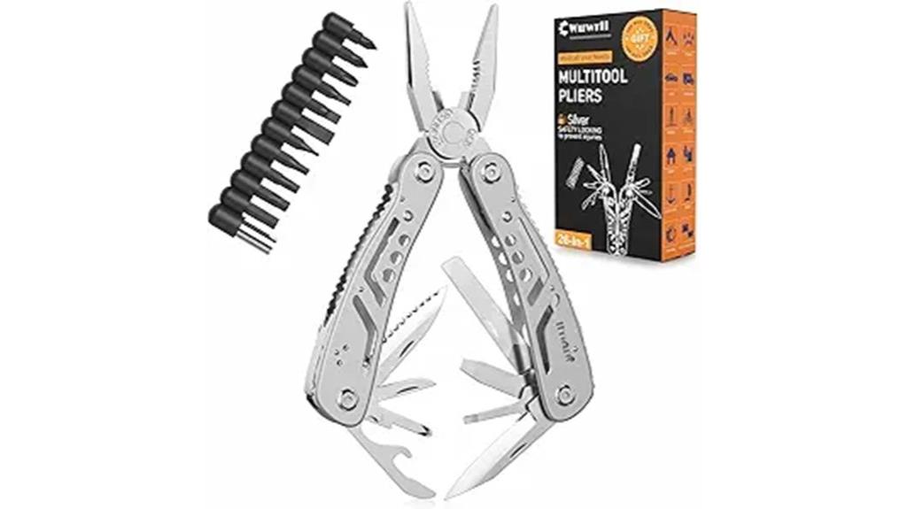 comprehensive stainless steel multitool