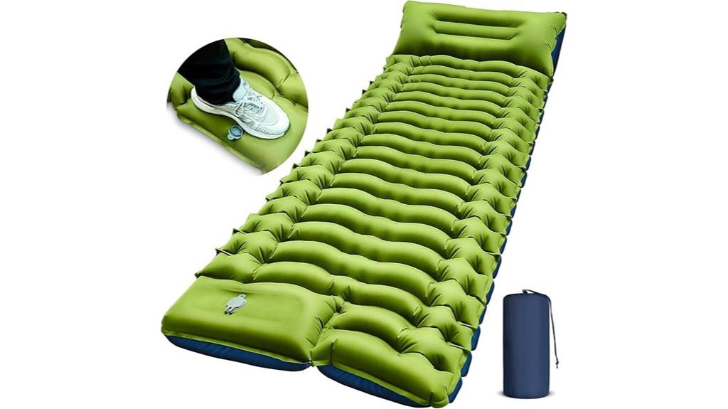 convenient camping sleeping pad