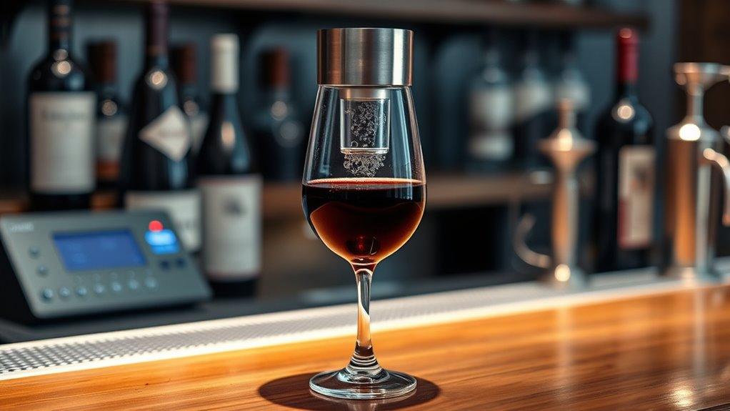 convenient durable wine aerator